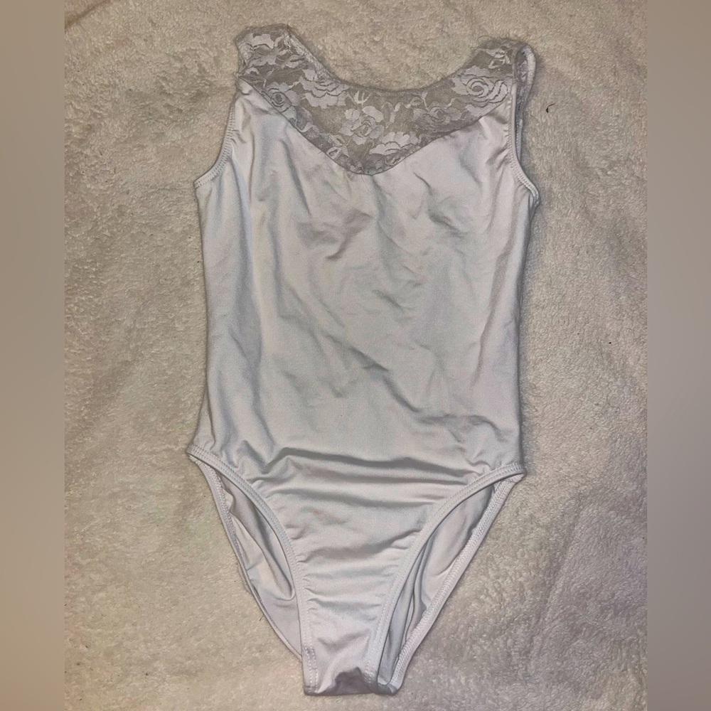 White Leotard! Size small.